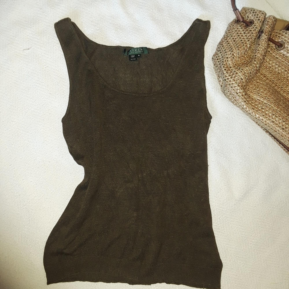 Ralph Lauren 100% silk top - Picture 2 of 3